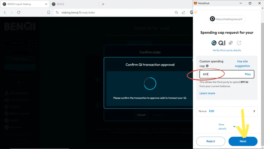 AVAX liquid staking, sAVAX tokens, Avalanche liquid staking, Benqi liquid staking, QI tokens, veQI tokens, how to stake QI tokens, why stake QI tokens, where to stake QI tokens, vote for AVAX validators, why vote with veQI, Metamask, Core wallet