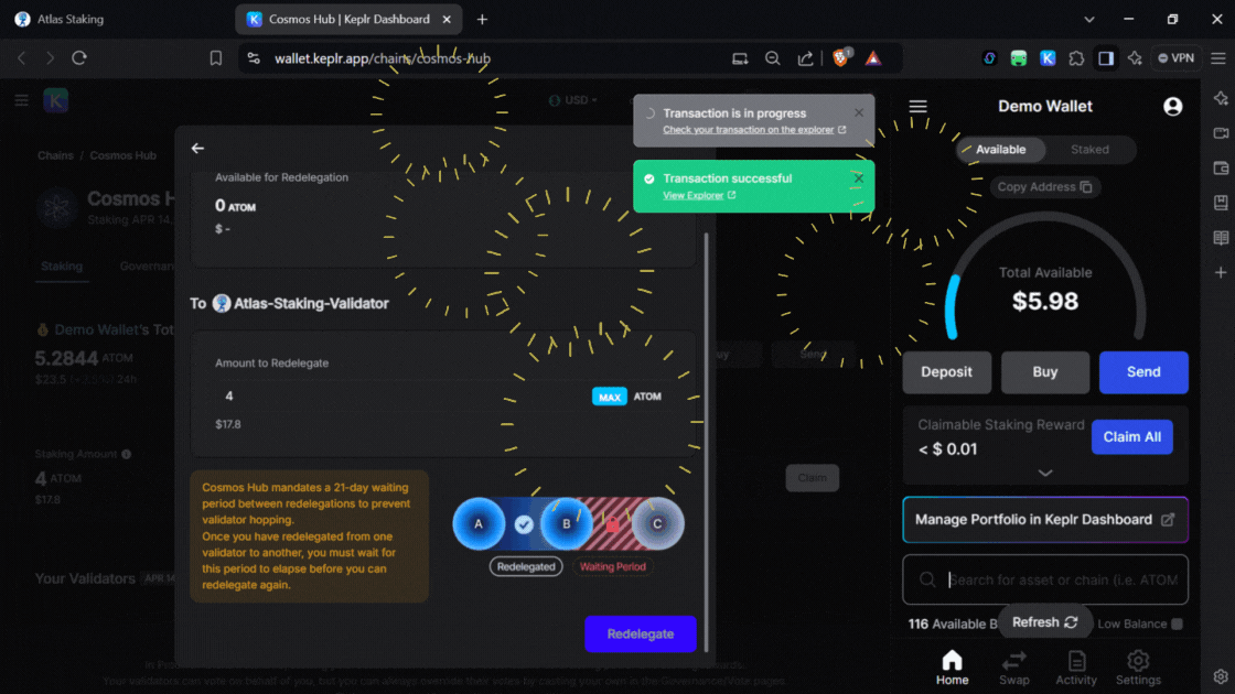 ATOM validator, switch validators in Keplr, how to redelegate using Keplr, where to stake ATOM, how to stake Cosmos ATOM in Keplr, Keplr mobile wallet app, the best place to stake ATOM, the best ATOM validator, which ATOM validator do I choose, how do you stake on Keplr, is ATOM staking worth it, Is ATOM good for staking, ATOM staking APY, What is the reward for ATOM staking, How do I get ATOM on my Keplr wallet, Keplr wallet staking guide, ATOM staking rewards calculator, How to delegate ATOM tokens, Is ATOM Proof of Stake, Does Keplr wallet support ATOM, Trading ATOM on Keplr wallet, How to add ATOM to Keplr wallet, ATOM liquid staking, What wallets support ATOM, Best place to stake ATOM, How long does it take to unstake ATOM, How does ATOM staking work, Should I stake ATOM on Kraken, Should I stake ATOM on Coinbase, staking ATOM on Binance, Is ATOM staking legit, Why is staking ATOM a good idea, Can I restake ATOM, Compound ATOM staking rewards