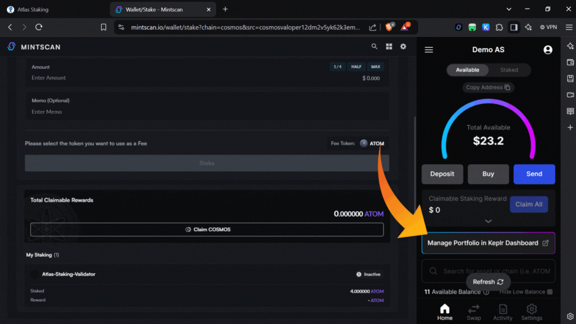 ATOM validator, switch validators in Keplr, how to redelegate using Keplr, where to stake ATOM, how to stake Cosmos ATOM in Keplr, Keplr mobile wallet app, the best place to stake ATOM, the best ATOM validator, which ATOM validator do I choose, how do you stake on Keplr, is ATOM staking worth it, Is ATOM good for staking, ATOM staking APY, What is the reward for ATOM staking, How do I get ATOM on my Keplr wallet, Keplr wallet staking guide, ATOM staking rewards calculator, How to delegate ATOM tokens, Is ATOM Proof of Stake, Does Keplr wallet support ATOM, Trading ATOM on Keplr wallet, How to add ATOM to Keplr wallet, ATOM liquid staking, What wallets support ATOM, Best place to stake ATOM, How long does it take to unstake ATOM, How does ATOM staking work, Should I stake ATOM on Kraken, Should I stake ATOM on Coinbase, staking ATOM on Binance, Is ATOM staking legit, Why is staking ATOM a good idea, Can I restake ATOM, Compound ATOM staking rewards