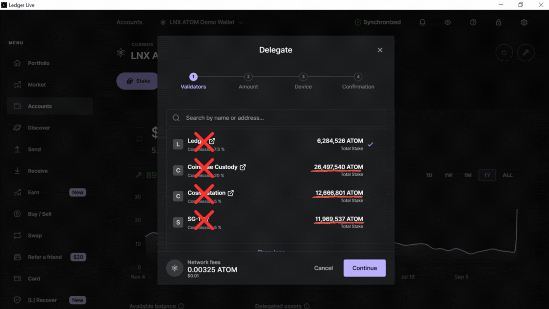 ATOM validator, switch validators in ledger live, how to redelegate using ledger live, where to stake ATOM, how to stake Cosmos ATOM with Ledger hardware wallet, how to stake Cosmos ATOM in Ledger live, Ledger live wallet app, the best place to stake ATOM, the best ATOM validator, which ATOM validator do I choose, how do you stake on Ledger, is ATOM staking worth it, Is ATOM good for staking, ATOM staking APY, What is the reward for ATOM staking, How do I get ATOM on my Ledger wallet, Ledger hardware wallet staking guide, ATOM staking rewards calculator, How to delegate ATOM tokens, Is ATOM Proof of Stake, Does Ledger wallet support ATOM, Trading ATOM on Ledger wallet, How to add ATOM to Ledger wallet, ATOM liquid staking, What wallets support ATOM, Best place to stake ATOM, How long does it take to unstake ATOM, How does ATOM staking work, Should I stake ATOM on Kraken, Should I stake ATOM on Coinbase, staking ATOM on Binance, Is ATOM staking legit, Why is staking ATOM a good idea, Can I restake ATOM, Compound ATOM staking rewards