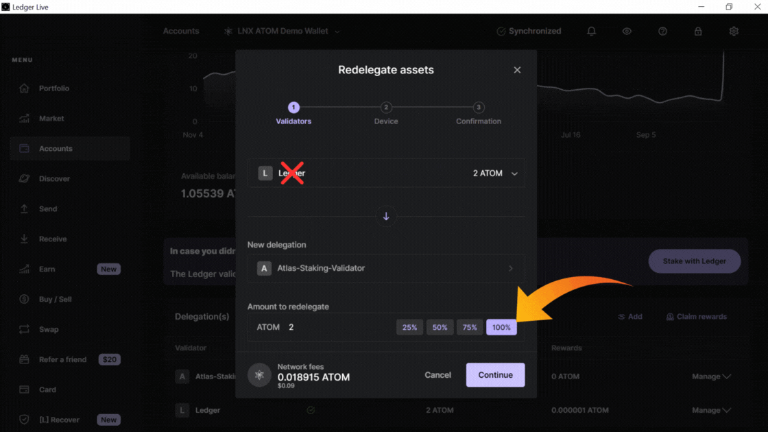 ATOM validator, switch validators in ledger live, how to redelegate using ledger live, where to stake ATOM, how to stake Cosmos ATOM with Ledger hardware wallet, how to stake Cosmos ATOM in Ledger live, Ledger live wallet app, the best place to stake ATOM, the best ATOM validator, which ATOM validator do I choose, how do you stake on Ledger, is ATOM staking worth it, Is ATOM good for staking, ATOM staking APY, What is the reward for ATOM staking, How do I get ATOM on my Ledger wallet, Ledger hardware wallet staking guide, ATOM staking rewards calculator, How to delegate ATOM tokens, Is ATOM Proof of Stake, Does Ledger wallet support ATOM, Trading ATOM on Ledger wallet, How to add ATOM to Ledger wallet, ATOM liquid staking, What wallets support ATOM, Best place to stake ATOM, How long does it take to unstake ATOM, How does ATOM staking work, Should I stake ATOM on Kraken, Should I stake ATOM on Coinbase, staking ATOM on Binance, Is ATOM staking legit, Why is staking ATOM a good idea, Can I restake ATOM, Compound ATOM staking rewards