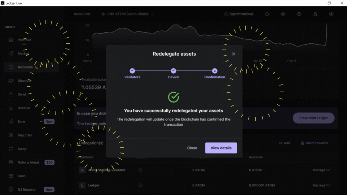 ATOM validator, switch validators in ledger live, how to redelegate using ledger live, where to stake ATOM, how to stake Cosmos ATOM with Ledger hardware wallet, how to stake Cosmos ATOM in Ledger live, Ledger live wallet app, the best place to stake ATOM, the best ATOM validator, which ATOM validator do I choose, how do you stake on Ledger, is ATOM staking worth it, Is ATOM good for staking, ATOM staking APY, What is the reward for ATOM staking, How do I get ATOM on my Ledger wallet, Ledger hardware wallet staking guide, ATOM staking rewards calculator, How to delegate ATOM tokens, Is ATOM Proof of Stake, Does Ledger wallet support ATOM, Trading ATOM on Ledger wallet, How to add ATOM to Ledger wallet, ATOM liquid staking, What wallets support ATOM, Best place to stake ATOM, How long does it take to unstake ATOM, How does ATOM staking work, Should I stake ATOM on Kraken, Should I stake ATOM on Coinbase, staking ATOM on Binance, Is ATOM staking legit, Why is staking ATOM a good idea, Can I restake ATOM, Compound ATOM staking rewards