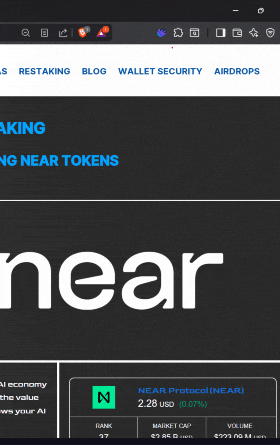 meteor wallet, near wallet, near staking wallet, the best near wallet, NEAR network, NEAR staking, NEAR token, NEAR staking pool, NEAR validator, AI, artificial intelligence