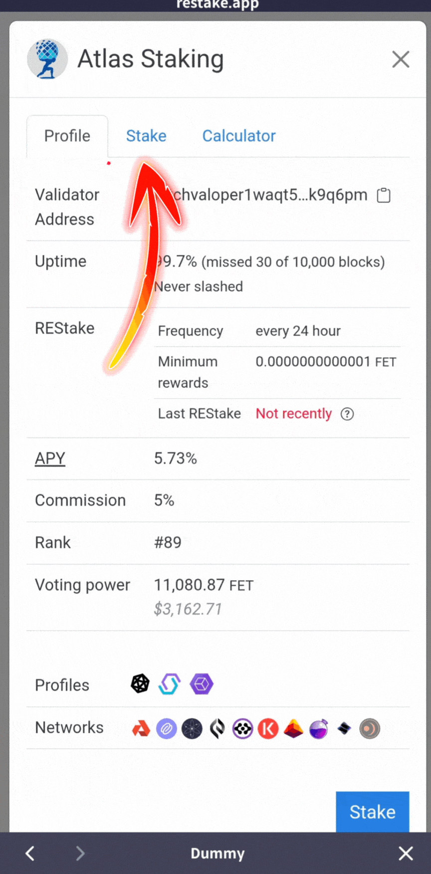 Are staking rewards automatically staked, What is auto compound staking, How often do you get rewards for staking, Are staking rewards compounded, Which is the highest paying auto staking & auto-compounding protocol, Is crypto staking compounded daily, What is the best staking platform, What are the best staking tokens, What is the daily compounding reward, What is the best auto compounding crypto, Is it better to compound daily or monthly, How can I earn daily compound interest, how to autocompound staking rewards, FET validator, FET restaking, How to stake FET tokens, The best FET protocol validator, Where to stake FET, REstake app, Atlas Staking