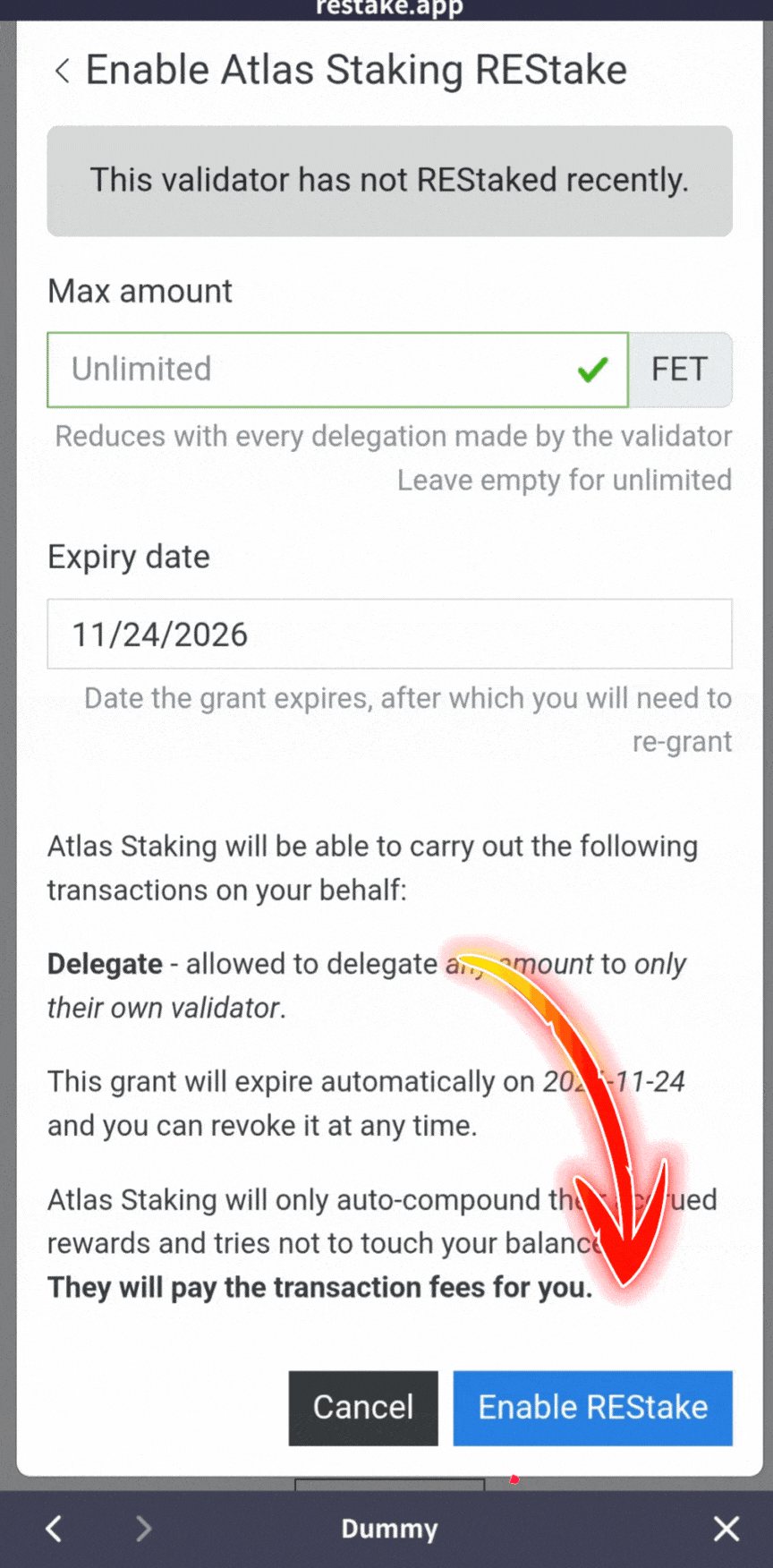 Are staking rewards automatically staked, What is auto compound staking, How often do you get rewards for staking, Are staking rewards compounded, Which is the highest paying auto staking & auto-compounding protocol, Is crypto staking compounded daily, What is the best staking platform, What are the best staking tokens, What is the daily compounding reward, What is the best auto compounding crypto, Is it better to compound daily or monthly, How can I earn daily compound interest, how to autocompound staking rewards, FET validator, FET restaking, How to stake FET tokens, The best FET protocol validator, Where to stake FET, REstake app, Atlas Staking