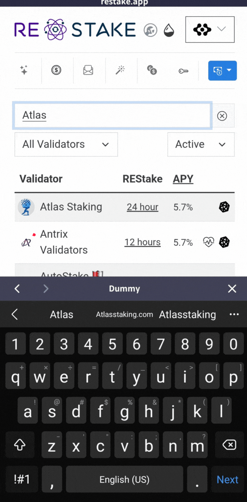 Are staking rewards automatically staked, What is auto compound staking, How often do you get rewards for staking, Are staking rewards compounded, Which is the highest paying auto staking & auto-compounding protocol, Is crypto staking compounded daily, What is the best staking platform, What are the best staking tokens, What is the daily compounding reward, What is the best auto compounding crypto, Is it better to compound daily or monthly, How can I earn daily compound interest, how to autocompound staking rewards, FET validator, FET restaking, How to stake FET tokens, The best FET protocol validator, Where to stake FET, REstake app, Atlas Staking