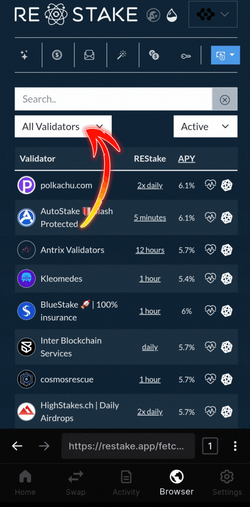Are staking rewards automatically staked, What is auto compound staking, How often do you get rewards for staking, Are staking rewards compounded, Which is the highest paying auto staking & auto-compounding protocol, Is crypto staking compounded daily, What is the best staking platform, What are the best staking tokens, What is the daily compounding reward, What is the best auto compounding crypto, Is it better to compound daily or monthly, How can I earn daily compound interest, how to autocompound staking rewards, FET validator, FET restaking, How to stake FET tokens, The best FET protocol validator, Where to stake FET, REstake app, Atlas Staking