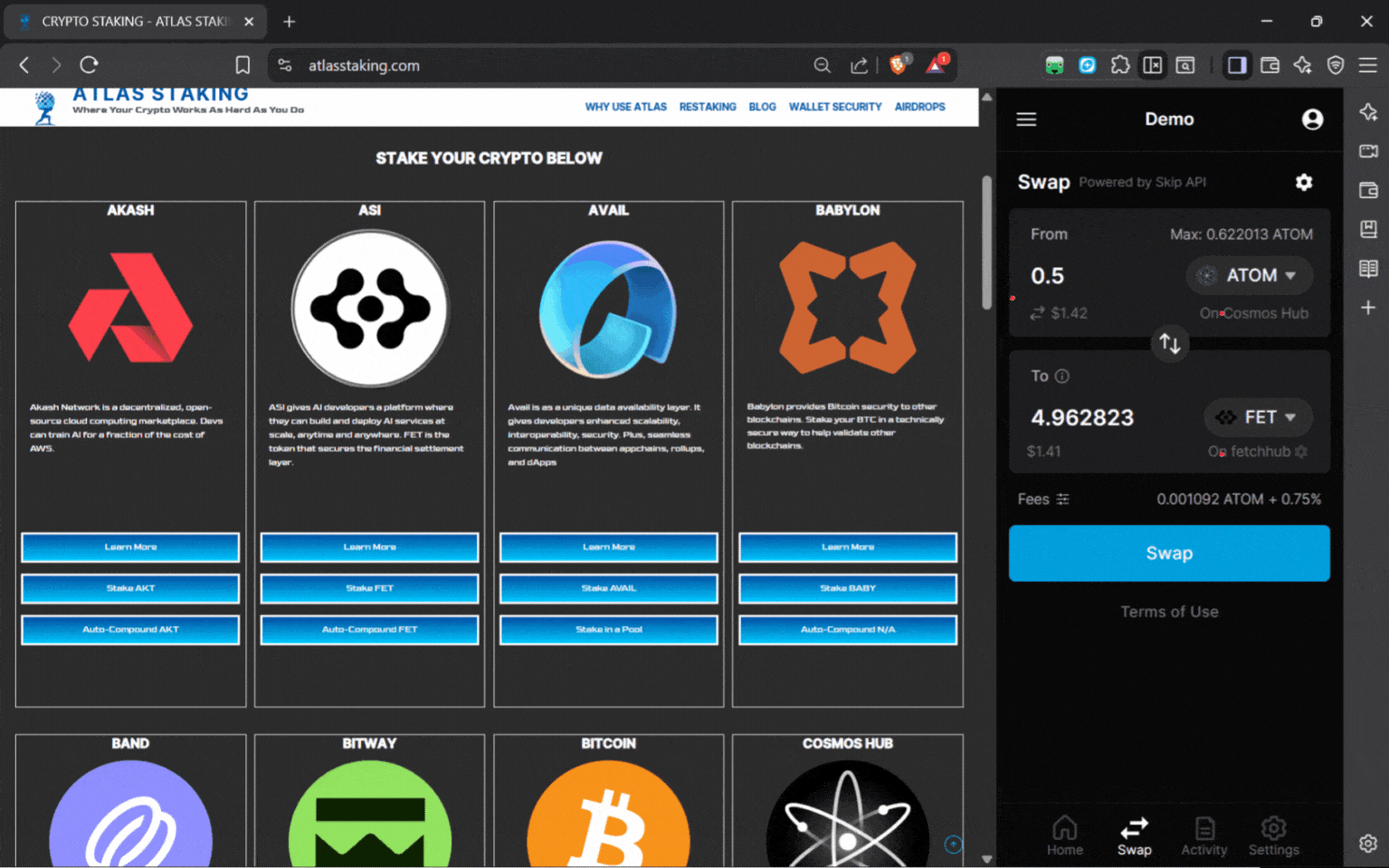 ASI, Artificial Super Intelligence Alliance, , where to buy FET tokens, swap FET tokens, Keplr swap, Fetch protocol, FET staking, FET validator, where to stake FET tokens, how to stake FET tokens, FET staking APY, ATOM validator, switch validators in Keplr, how to redelegate using Keplr, where to stake FET, how to stake Cosmos FET in Keplr, Keplr mobile wallet app, the best place to stake FET, the best FET validator, which FET validator do I choose, how do you stake on Keplr, is FET staking worth it, Is FET good for staking, FET staking APY, What is the reward for FET staking, How do I get FET on my Keplr wallet, Keplr wallet staking guide, FET staking rewards calculator, How to delegate FET tokens, Is FET Proof of Stake, Does Keplr wallet support FET, Trading FET on Keplr wallet, How to add FET to Keplr wallet, FET liquid staking, What wallets support FET, Best place to stake FET, How long does it take to unstake FET, How does Fetchai staking work, Should I stake FET on Kraken, Should I stake FET on Coinbase, staking FET on Binance, Is FET staking legit, Why is staking FET a good idea, Can I restake FET, Compound Fetchai staking rewards