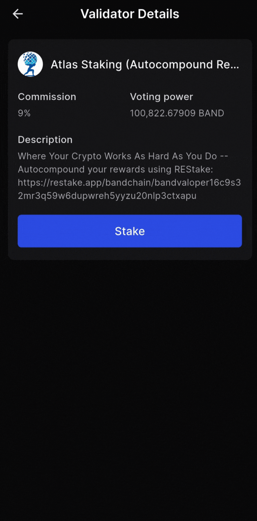 Band protocol, BAND staking, BAND validator, where to stake BAND tokens, how to stake BAND tokens, BAND staking APY, ATOM validator, switch validators in Keplr mobile, how to redelegate using Keplr mobile, where to stake BAND, how to stake Cosmos BAND in Keplr mobile wallet, Keplr mobile wallet app, the best place to stake BAND, the best BAND validator, which BAND validator do I choose, how do you stake on Keplr mobile, is BAND staking worth it, Is BAND good for staking, BAND staking APY, What is the reward for BAND staking, How do I get BAND on my Keplr mobile wallet, Keplr mobile wallet staking guide, BAND staking rewards calculator, How to delegate BAND tokens, Is BAND Proof of Stake, Does Keplr wallet support BAND, Trading BAND on Keplr wallet, How to add BAND to Keplr wallet, BAND liquid staking, What wallets support BAND, Best place to stake BAND, How long does it take to unstake BAND, How does BAND staking work, Should I stake BAND on Kraken, Should I stake BAND on Coinbase, staking BAND on Binance, Is BAND staking legit, Why is staking BAND a good idea, Can I restake BAND, Compound BAND staking rewards