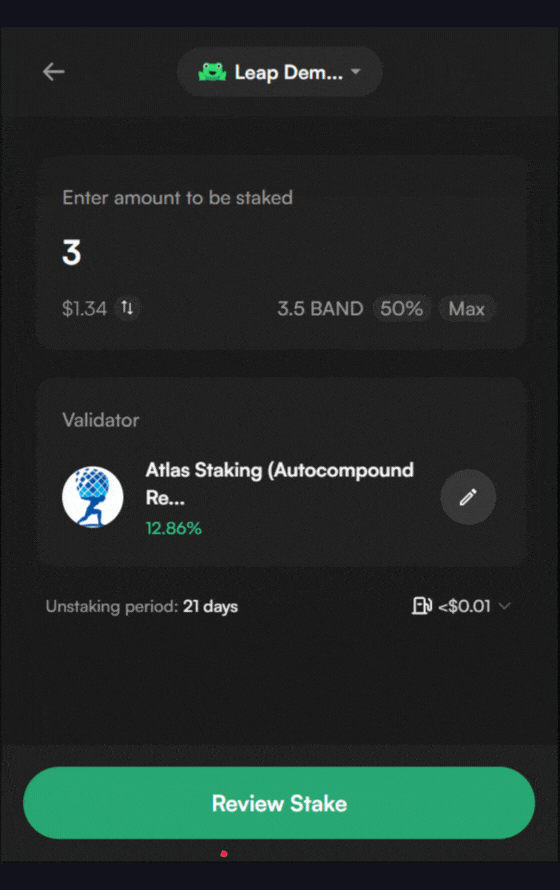 Band protocol, BAND staking, BAND validator, where to stake BAND tokens, how to stake BAND tokens, BAND staking APY, ATOM validator, switch validators in Leap, how to redelegate using Leap, where to stake BAND, how to stake Cosmos BAND in Leap, Leap mobile wallet app, the best place to stake BAND, the best BAND validator, which BAND validator do I choose, how do you stake on Leap, is BAND staking worth it, Is BAND good for staking, BAND staking APY, What is the reward for BAND staking, How do I get BAND on my Leap wallet, Leap wallet staking guide, BAND staking rewards calculator, How to delegate BAND tokens, Is BAND Proof of Stake, Does Leap wallet support BAND, Trading BAND on Leap wallet, How to add BAND to Leap wallet, BAND liquid staking, What wallets support BAND, Best place to stake BAND, How long does it take to unstake BAND, How does BAND staking work, Should I stake BAND on Kraken, Should I stake BAND on Coinbase, staking BAND on Binance, Is BAND staking legit, Why is staking BAND a good idea, Can I restake BAND, Compound BAND staking rewards