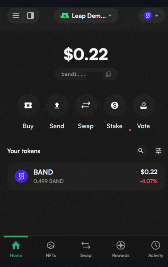 Band protocol, BAND staking, BAND validator, where to stake BAND tokens, how to stake BAND tokens, BAND staking APY, ATOM validator, switch validators in Leap, how to redelegate using Leap, where to stake BAND, how to stake Cosmos BAND in Leap, Leap mobile wallet app, the best place to stake BAND, the best BAND validator, which BAND validator do I choose, how do you stake on Leap, is BAND staking worth it, Is BAND good for staking, BAND staking APY, What is the reward for BAND staking, How do I get BAND on my Leap wallet, Leap wallet staking guide, BAND staking rewards calculator, How to delegate BAND tokens, Is BAND Proof of Stake, Does Leap wallet support BAND, Trading BAND on Leap wallet, How to add BAND to Leap wallet, BAND liquid staking, What wallets support BAND, Best place to stake BAND, How long does it take to unstake BAND, How does BAND staking work, Should I stake BAND on Kraken, Should I stake BAND on Coinbase, staking BAND on Binance, Is BAND staking legit, Why is staking BAND a good idea, Can I restake BAND, Compound BAND staking rewards