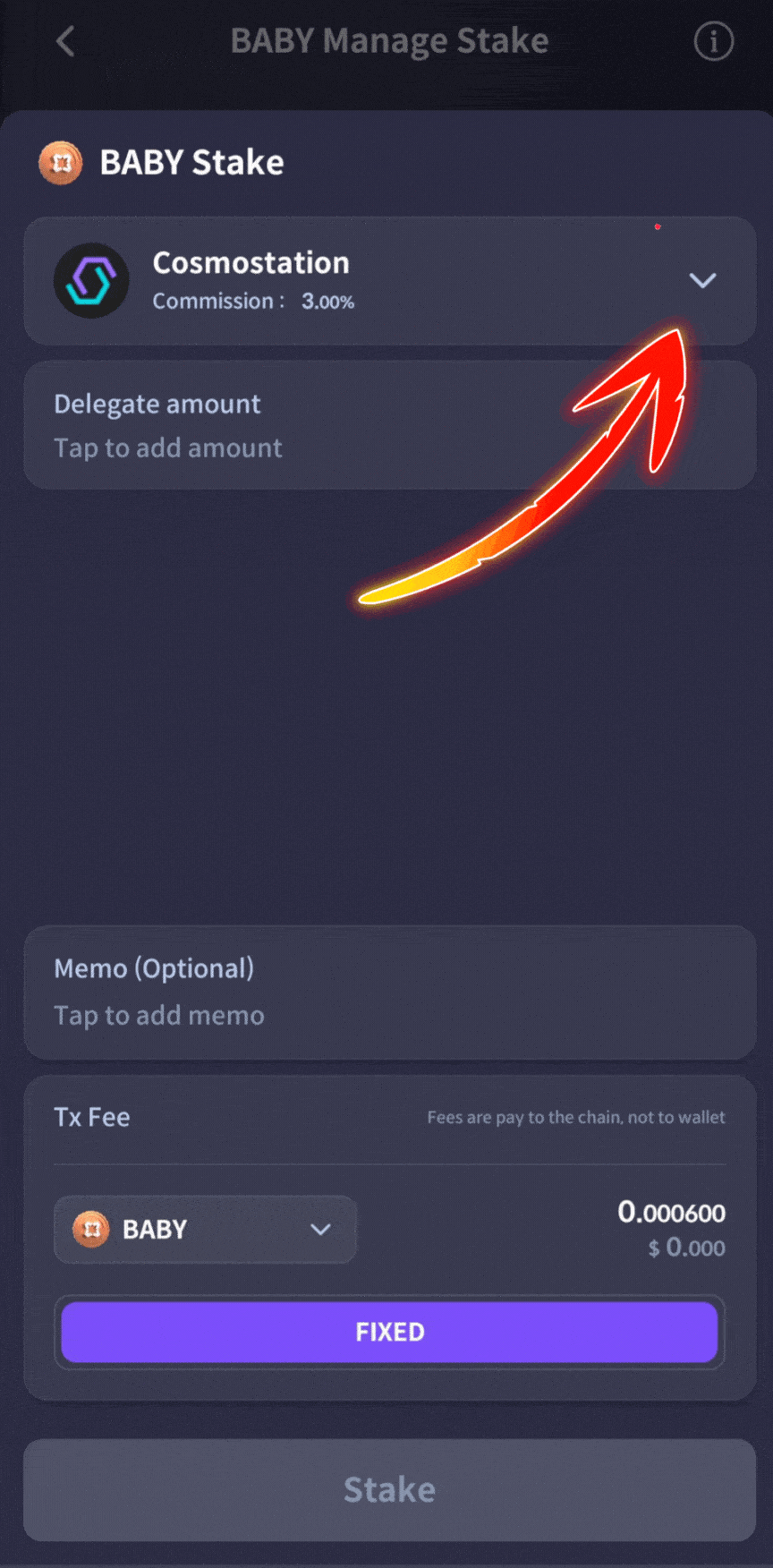 Babylon, Babylon Genesis, Babylon protocol, BABY staking, BABY validator, where to stake BABY tokens, how to stake BABY tokens, BABY staking APY, ATOM validator, switch validators in Cosmostation, how to redelegate using Cosmostation, where to stake BABY, how to stake Cosmos BABY in Cosmostation, Cosmostation mobile wallet app, the best place to stake BABY, the best BABY validator, which BABY validator do I choose, how do you stake on Cosmostation, is BABY staking worth it, Is BABY good for staking, BABY staking APY, What is the reward for BABY staking, How do I get BABY on my Cosmostation wallet, Cosmostation wallet staking guide, BABY staking rewards calculator, How to delegate BABY tokens, Is BABY Proof of Stake, Does Cosmostation wallet support BABY, Trading BABY on Cosmostation wallet, How to add BABY to Cosmostation wallet, BABY liquid staking, What wallets support BABY, Best place to stake BABY, How long does it take to unstake BABY, How does Babylon network staking work, Should I stake BABY on Kraken, Should I stake BABY on Coinbase, staking BABY on Binance, Is BABY staking legit, Why is staking BABY a good idea, Can I restake BABY, Compound Babylon staking rewards