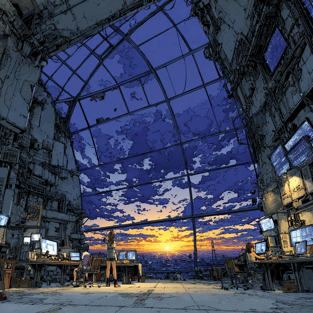 Illustration of a person choosing between paths to symbolize picking a Monad validator to delegate MON to