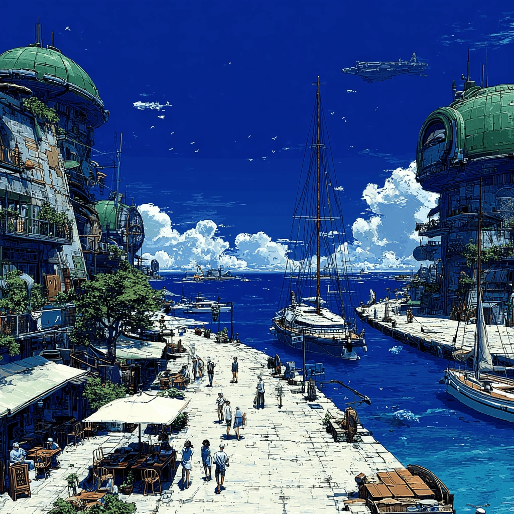 Stylized circuit board with a subtle Monad logo representing efficient EVM execution under the hood