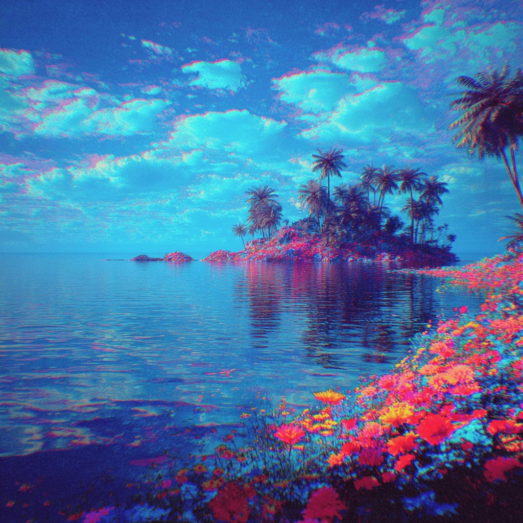 Futuristic SEDA oracle network with colorful flowers and robots symbolizing on‑chain data flows, modular oracle infrastructure, and crypto builders in a digital world