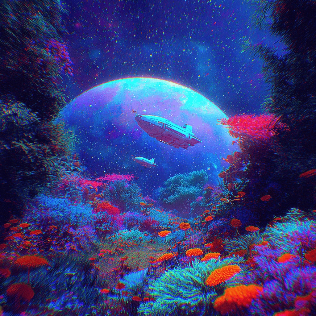 Abstract galaxy of data streams circling a central sun symbolizing Seda as the core programmable oracle layer